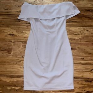 MISSGUIDED off the shoulder COCKTAIL DRESS